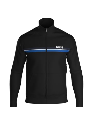 BOSS Sweatjacke in Schwarz