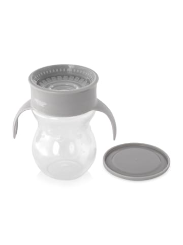 BABY CARE Trinkbecher 360 Grad in grau