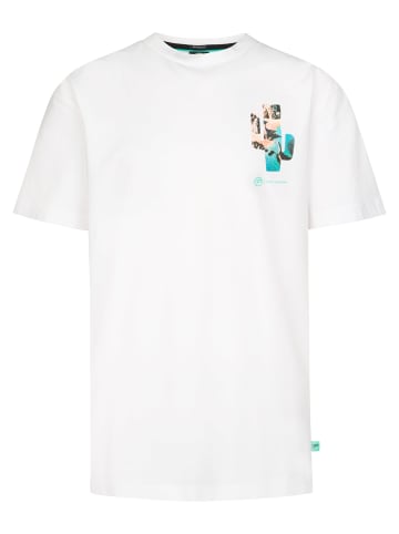 Petrol Industries T-Shirt mit Rückenprint Sol in Weiß