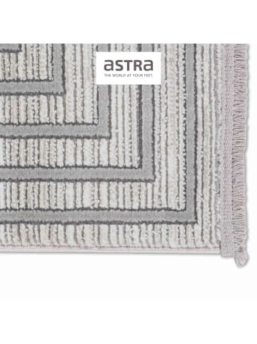 Astra Wohnzimmer Teppich in Silber