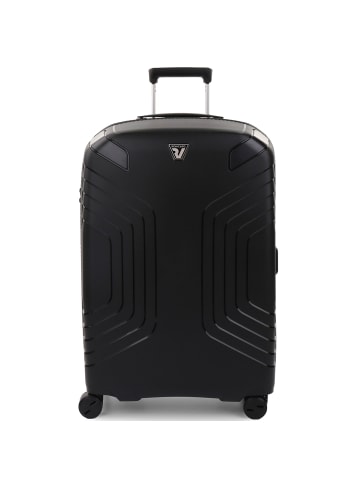 Roncato Ypsilon 4 Rollen Trolley 78 cm mit Dehnfalte in nero