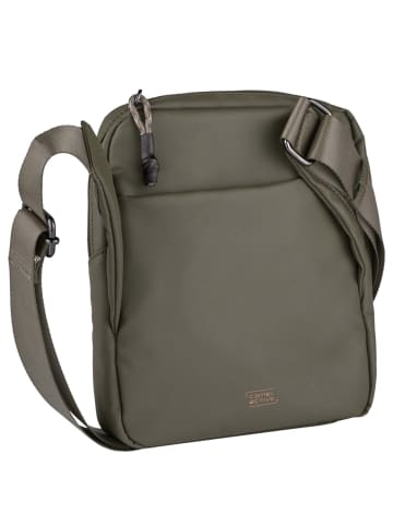 Camel Active Explore - Umhängetasche S (blue) in khaki