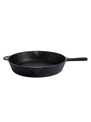 GAUMENKICK Grillpfanne Gusseisen in schwarz - D: 30cm