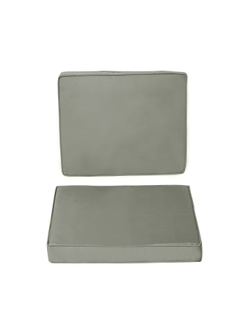 Outsunny Sitzkissen,56L x 52B x 7H cm,Dunkelgrau