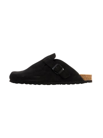 Divine Factory Lederpantoletten Noga Joasis Edge Schwarz