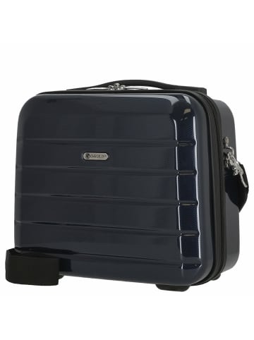 Check.In London 2.0 - Beautycase 33 cm (carbon schwarz) in carbon blau