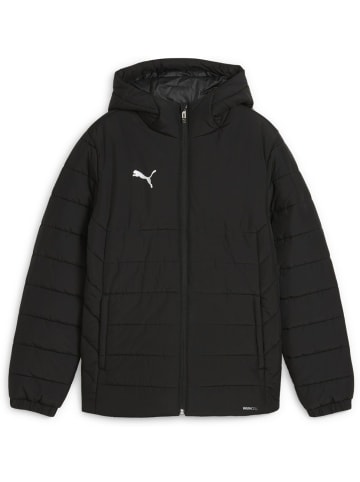 Puma Trainingsjacke "TeamADDITIONS Hooded Padded Jacket Jr" in Schwarz