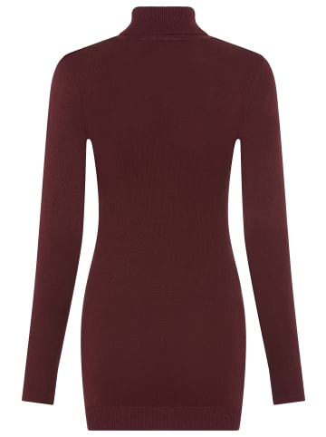 Laura Scott Rollkragenpullover in bordeaux