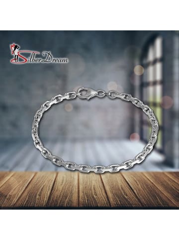 SilberDream 925 Sterling Silber Damen, Herren SilberDream Armbänder Anker ca. 19cm