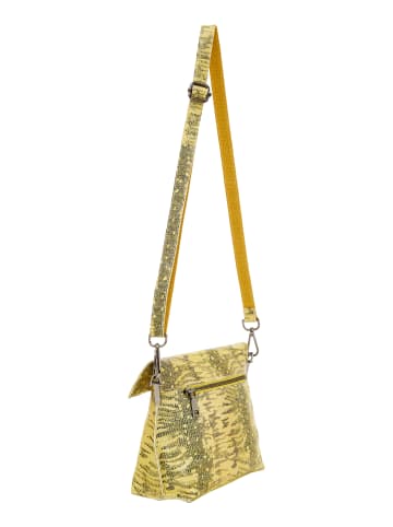 NAEMI Damen Schultertaschen in Gelb