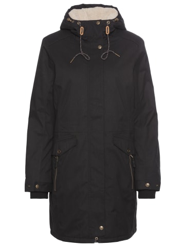 Polarino Outdoorjacke in Schwarz