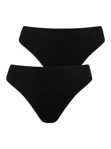 Lisca 2er Pack Periodenslip in black