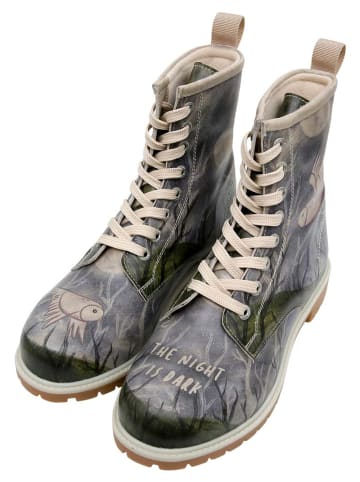 Dogo Longe Boots - The Night is Dark 36 in Grau