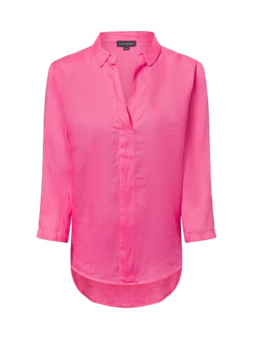 Franco Callegari Leinenbluse in koralle - 0032