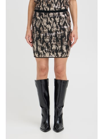 b. young BYREI SKIRT - JERSEY Regular fit in Gold Abstract Mix