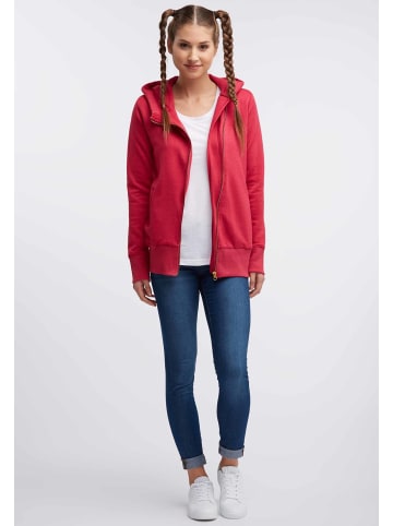myMo Damen Sweatjacke in Magenta