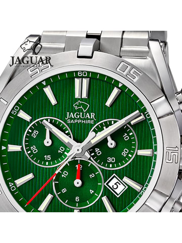 Jaguar Chronograph-Armbanduhr Jaguar Executive silber extra groß (ca. 45,8mm)