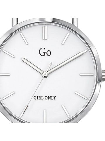 Girl Only Analog-Armbanduhr Girl Only GO silber mittel (ca. 32mm)