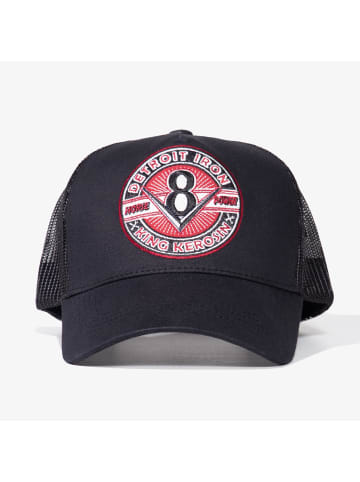 King Kerosin King Kerosin Trucker Cap Detroit Iron V8 in schwarz