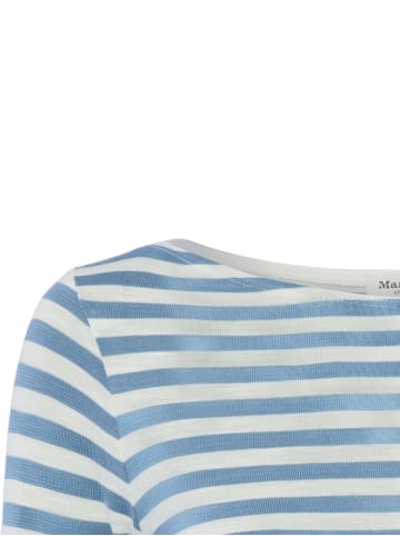 Marc O'Polo Langarmshirt in blau weiß