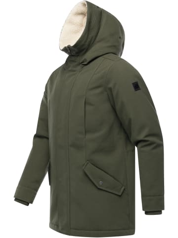 ragwear Kurzmantel Mr Cany YOUMODO in Dark Olive