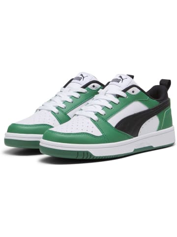 Puma Sneaker "Rebound V6 Lo Jr" in Weiß