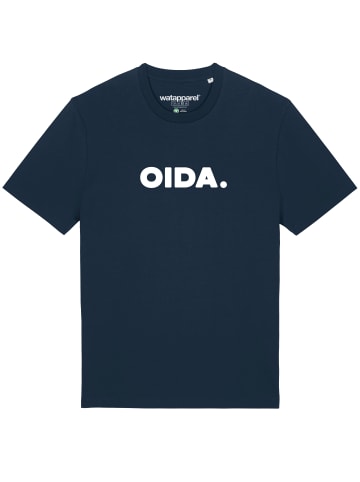 wat? Apparel T-Shirt Oida in Dunkelblau