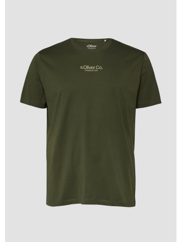 s.Oliver T-Shirt in 79D1_olivgrün