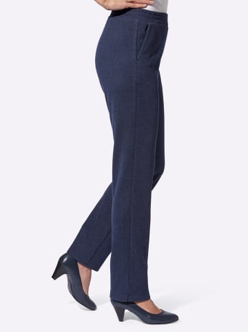 WITT WEIDEN Schlupfhose in marine-meliert