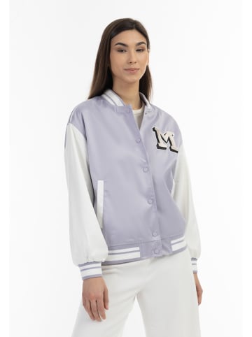 myMo Damen Collegejacke in Helllavendel