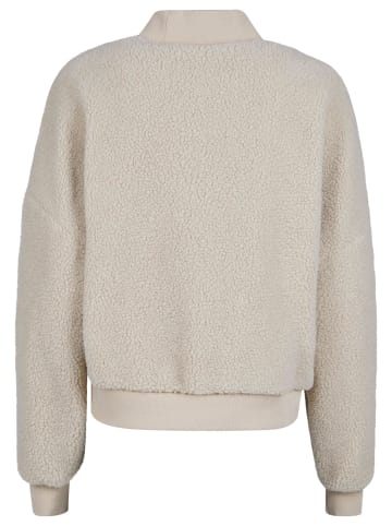 Urban Classics Urban Classics Damen Ladies Sherpa Crewneck in wetsand