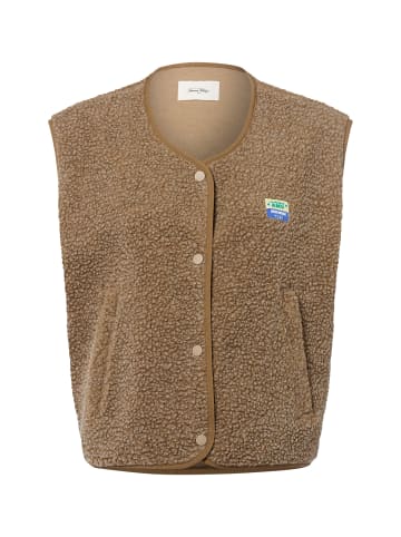 American Vintage Weste Hoktown in braun - 0002