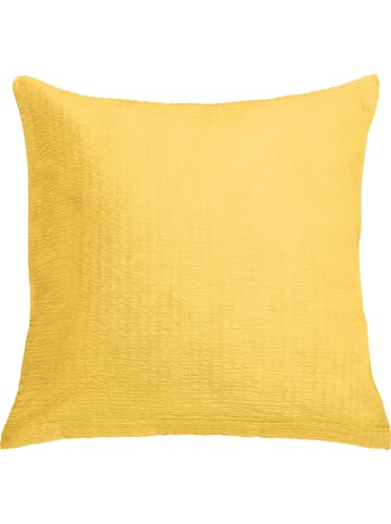 Erwin Müller Seersucker Kuschelkissenbezug Wertingen in gelb