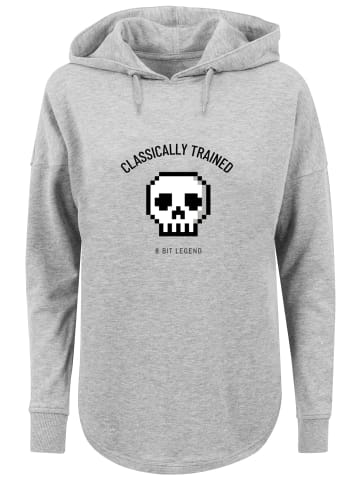 F4NT4STIC Oversized Hoodie Retro Gaming Classically Trained in grau