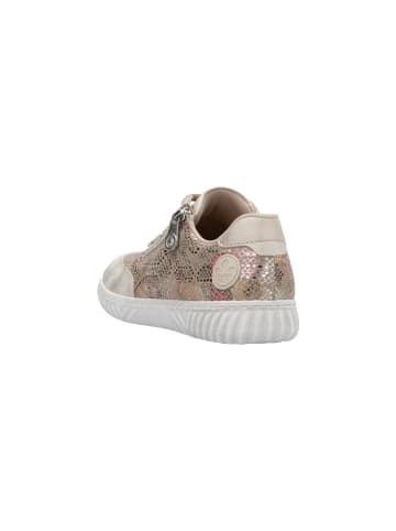rieker Niedrige Sneakers aus Leder Alula Beige