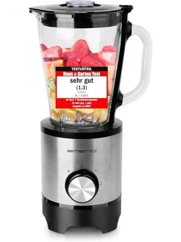 Emerio BL-130988 Standmixer mit Glaskanne und Edelstahlklinge