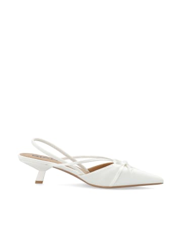 Bianco Kitten Heels in White
