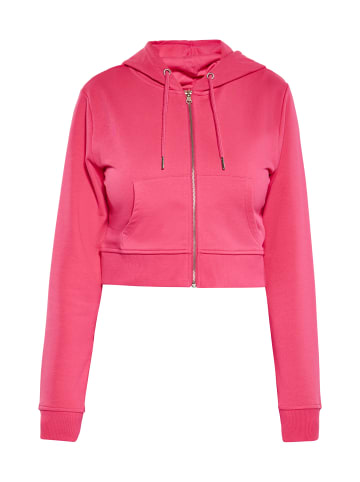 Swirly Damen Hoodie in PINK