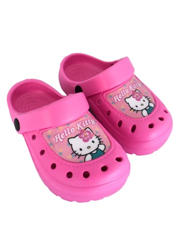 Hello Kitty Hello Kitty Clogs Sandalen Pantoletten Hausschuhe Gartenschuhe in pink
