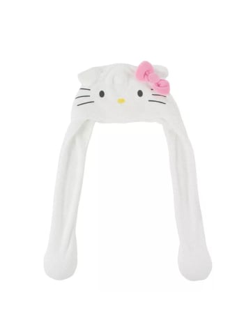 Hello Kitty Hello Kitty Weiß Kinder Mütze mit beweglichen Ohren