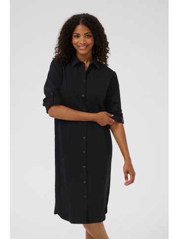 Kaffe Langarm - Hemd KANaya Loose fit in Black Deep