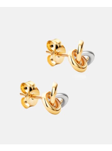 Diamant L'éternel Ohrringe aus 375 Gelbgold