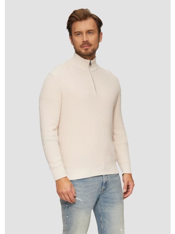 s.Oliver Strickpullover langarm in Creme