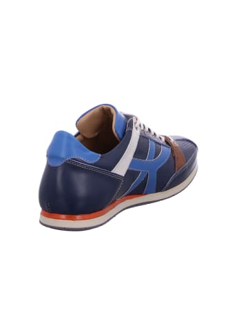 Kamo-Gutsu Schnürschuh in blau