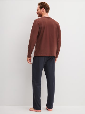 Calida Pyjama in brick red