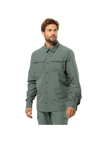 Jack Wolfskin Longsleeve Barrier in Oliv107