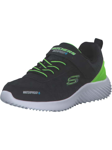 Skechers Slipper in BLACK/LIME