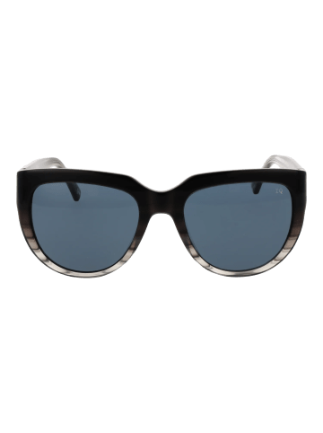 Botaniq Frauen Sonnenbrille Panto Schwarz