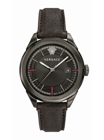 Versace Analoguhr für Herren in grau