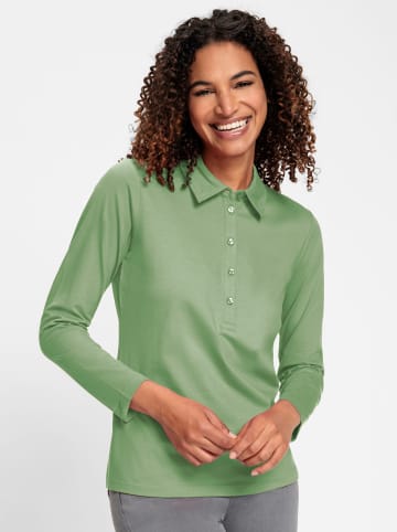 WITT WEIDEN Poloshirt in eucalyptus